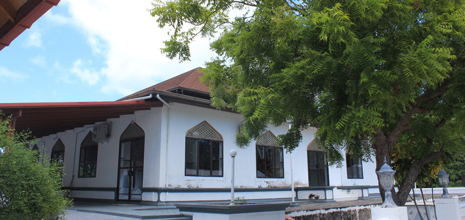 Staytravelling Baa Atoll Malediven Moschee