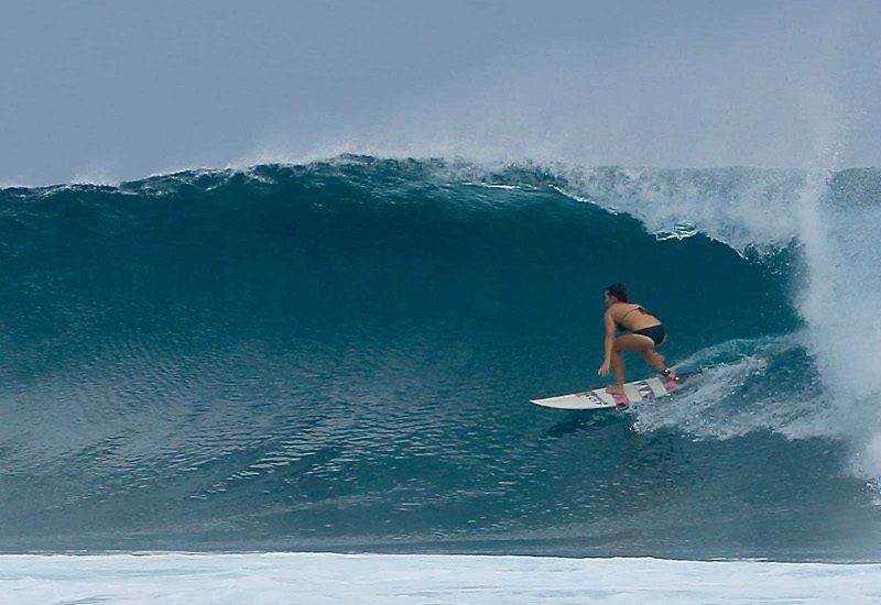 Malediven Surfen